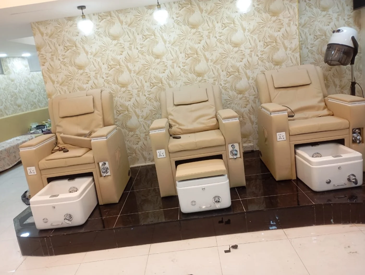 Pedicure area